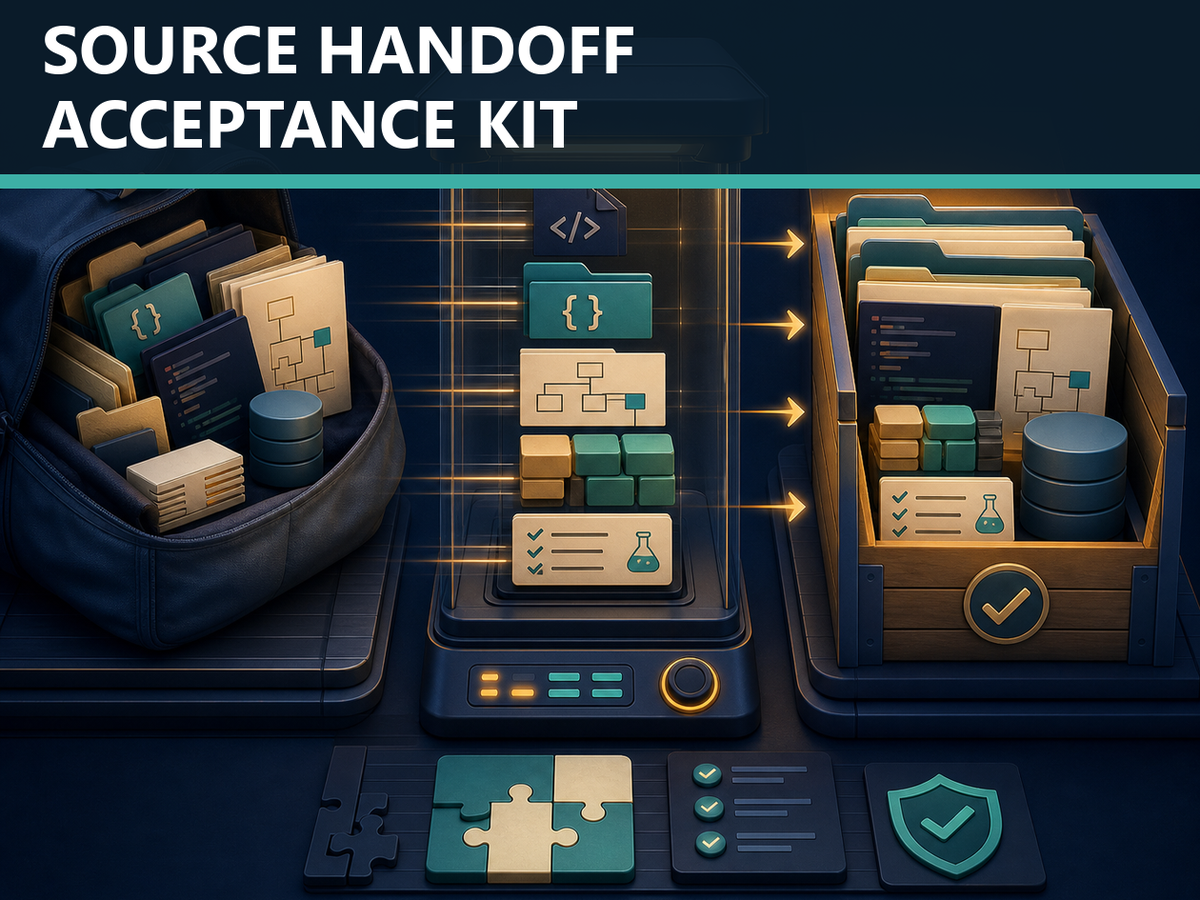 Preview of the Source-Code Handoff Acceptance Kit